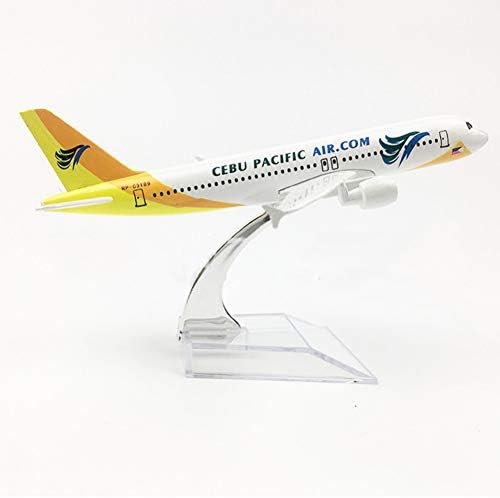 Marreto 1/400 Scale Aircraft Airbus A320 Cebu Pacific Philippines 16Cm Alloy Plane Model Toys Children Kids Gift for Collection