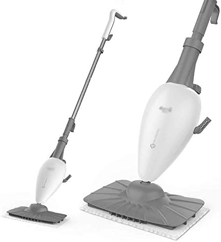 スチームモップ 高温 蒸気 スチームクリーナー 10 Off モップ 掃除機やモップ 電動モップ 強力なワンステップのクリーニングのためのハードフロア グレートのスティッキ台無しやペットの毛をスチーム