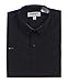 Gioberti Boy's Short Sleeve Solid Dress Shirt, Black, 16