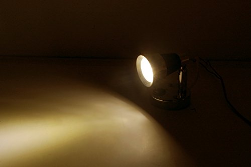 Dream Lighting 12V LED Brushed Nickle Reading Light -Black Lampshade Bedside Lamp - Warm White Lighting Map Light for RV, Car, Marine, Camper and Motorhome Pack of 2