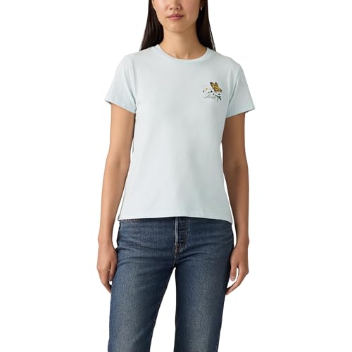 The tee T-Shirt, Butterfly On Daisy C, M Mujer