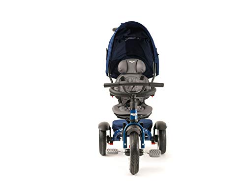 Bentley Trike - All Terrain Toddler Bike 6-in-1, Officially Licensed & Designed by Bentley Motors UK; Baby to Big Kid Tricycle is a Compelling Statement of Performance & Luxury, Sequin Blue