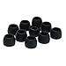 5 Pair Small Black Silicone Replacement Earbud Tips for Audio-Technica Skullcandy Monster Sony Ultimate Ears Sharp Sennheiser Plantronics TDK Phillips Panasonic Denon Griffin JVC