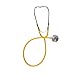 MABIS Spectrum Series Lightweight Nurse Stethoscope, Yellow, 30 Inch