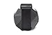 Sena Universal Leather Belt Clip Cell Phone Case for iPhone and Samsung Galaxy - Black