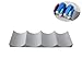 BESTONZON European Style Wine Rack Countertop Plastic Wine Bottle Display Mat Can Easy Stacker Storage Rack for Kitchen (Dark Grey)