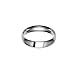 SILVERLINE JEWELRY 4mm Stainless Steel Comfort Fit Classic Wedding Band Ring Sizes 11