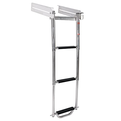 Mua Amarine Made 3 Step Ladder Under Platform Sliding Ladder Stainless ...