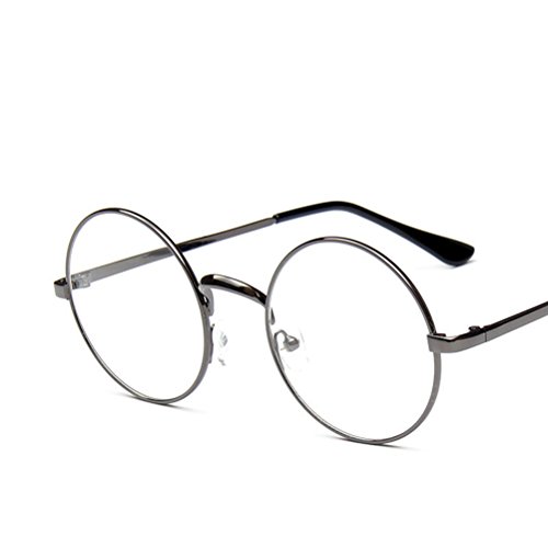 Tinksky Cosplay Eyeglass Frame Fashion Eyegwear Accessory (Grey)