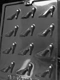 Cybrtrayd Life of the Party D092 Bite Size High Heel Shoes Chocolate Candy Mold in Sealed Protective Poly Bag Imprinted with Copyrighted Cybrtrayd Molding Instructions