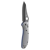 Benchmade - Griptilian 550-1, Plain Sheepsfoot, Coated Finish, Gray Handle