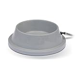 K&H Pet Products Thermal-Bowl Heated Cat & Dog Bowl 32oz. Slate Gray 12W