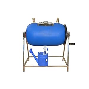 R U REDUCING REUSING RECYCLING RGGC-XS Green Gold Aerobic Home Composter to Recycle All Kitchen Waste into Compost (Blue…