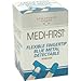 Medique Products 66050 Metal Detectable Bandages, Woven Fingertip, Blue, 50-Per Box