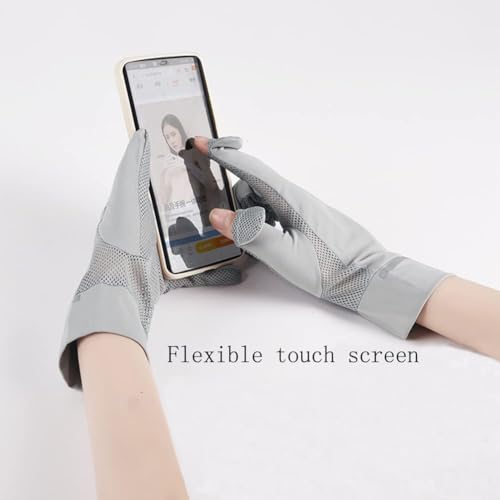 LBOYLOVE® Sun Protection Gloves for Women - Summer UPF 50+ UV Protection, Quick Dry Anti Slip Driving Gloves