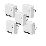 KKmoon Intelligent Switch, Mini Two Way Intelligent Switch 10A Supports DIY Mode Household Appliance Automation Smart Switches