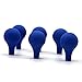5 Pcs Labs Suction Ball Pipet Pipette Rubber Bulb - Pear Shaped Fit for 2 ML 3ML 5ML 10ML 15ML 20 ML Pipettes by PPX (Blue)