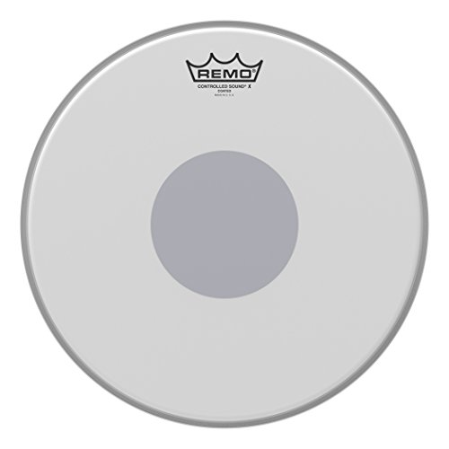 Remo CX011310 Controlled Sound X Drum Head, 13-Inch, Black Dot on Bottom