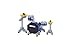 Nanoblock Drum Set Building Kit