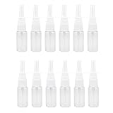 12 Pieces 10 ml Empty Plastic Nasal Spray Bottles