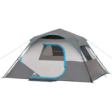 Outdoor Sports Ozark Trail 6 Person Dark Rest Instant Cabin Tent