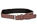 Leather Gold Tool Belt Leather | Padded 3 Inch Tool Belt | Genuine Grain Leather Work Belt 2107 with Double Prong Buckle and 2 Hole Rows | Comfortable Mesh and Foam Padding | Built Tough