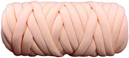 AUTOECHO 1.5KG Wool Yarn With Super Rough Core Cotton Hand-woven Blanket Wool Yarn OHHIO Wool Yarn With Hot Manual Woven Blanket Merino Super Chunky Core Yarn Round Cloth For Women