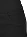 RubyK Women's High Waisted Sailor Shorts with Stretch, Large, Black,Rbkwb1173_black,Large