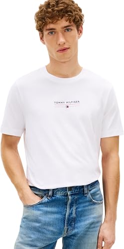 Camiseta Love Lockup MW0MW42363 para Hombre, Color Blanco, Talla M