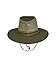 Unisex Safari Sun Bucket Hat with Breathable Mesh Crown