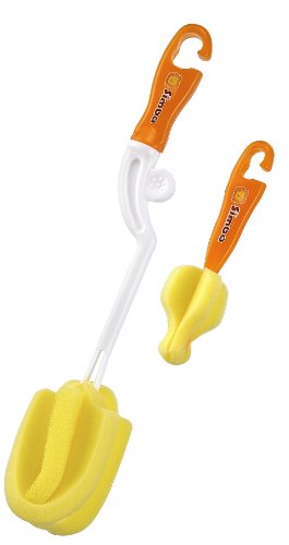Simba Baby Rotary Spinning Bottle and Nipple Brush set (BPA Free)