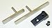 Wood tool rest set, std. height