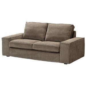 Ikea Kivik Loveseat Cover 2 Seat Sofa Slipcover Corduroy Tranas