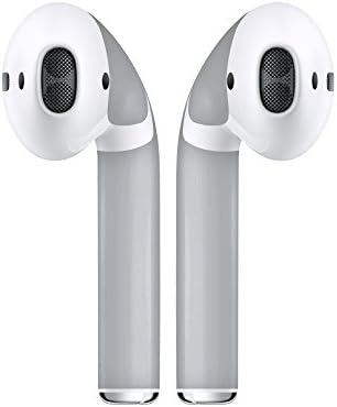 AirPod Skins Protective Wraps - Stylish Covers for Protection & Customization, Compatible with Apple AirPods (Grey)