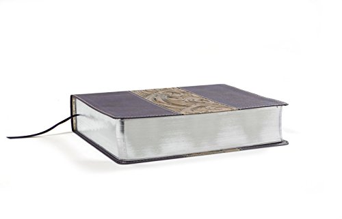 Holman Study Bible: NKJV Edition, Eggplant/Tan LeatherTouch - Thumbnail 4