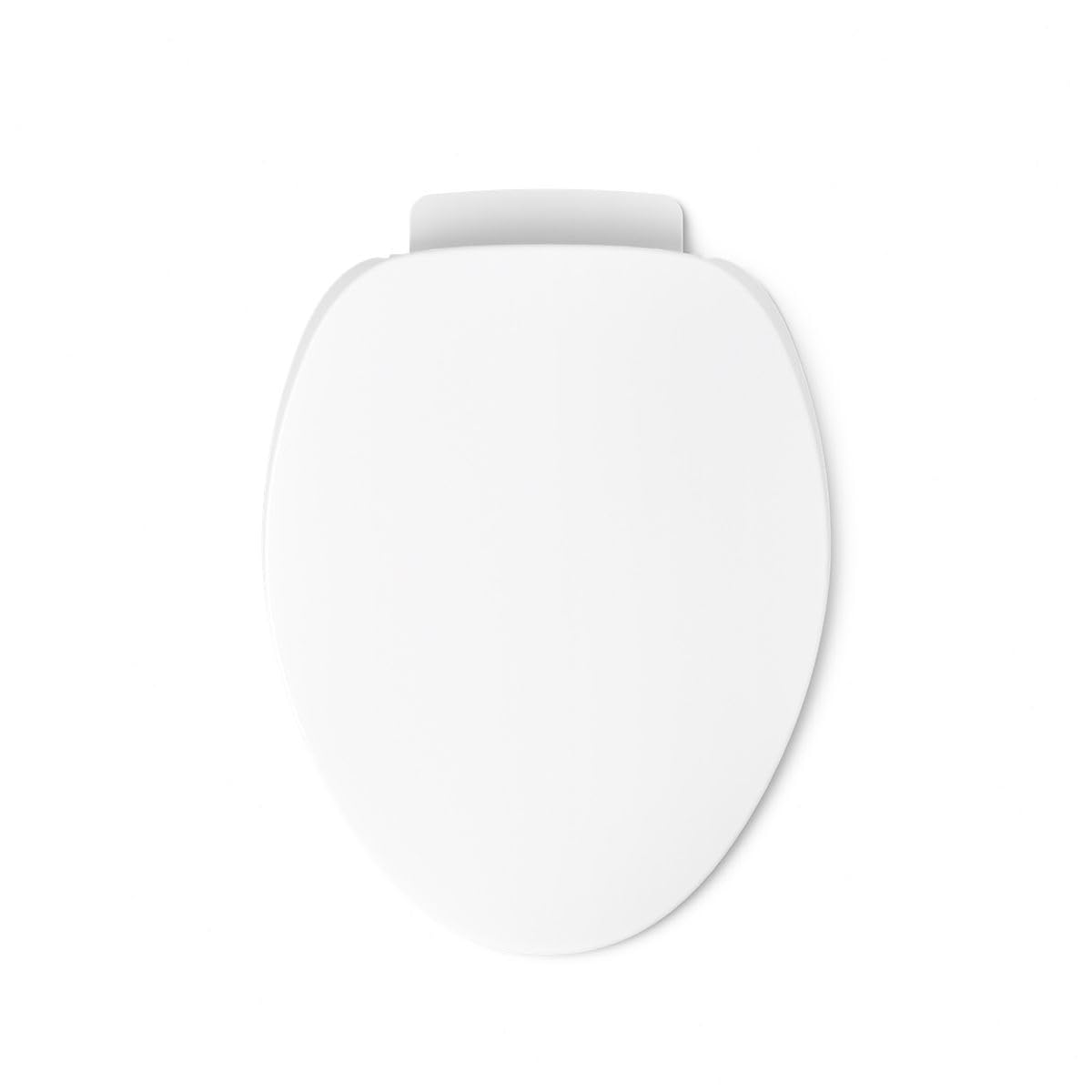 KOHLER 10349-0 PureWarmth Heated Elongated Toilet Seat, Soft Close Toilet Seat, Quiet-Close, Slow Close, Night Light, White