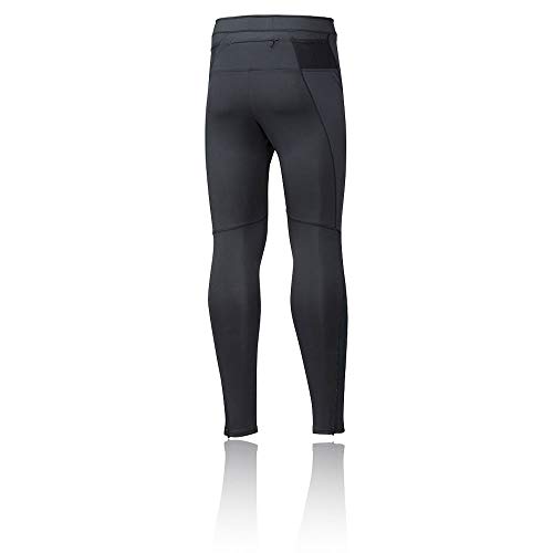 Mizuno Heren Broek Hinery Hybrid Bt Hardloopbroek - Zwart, Zilver - Image 3