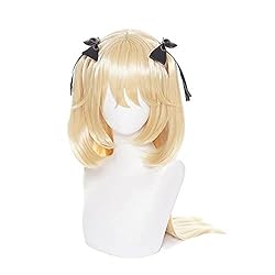 Long Blonde Wig for Fischl Cosplay Genshin Impact