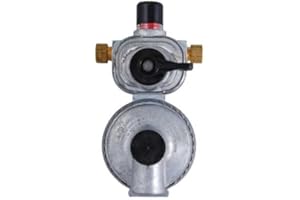 GENERIC Marshall Excelsior Company MEGR-253 2 Stage EXCELAFLO AUTO Changeover Regulator 1/4IN INV Flare X 3/8IN FNPT