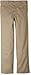 Dickies Big Boys' Flex Waist Flat Front Pant, Khaki, 14 Regular