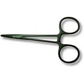 Adamsbuilt MOB5C 5In Forceps Curved Black