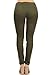 wax jean Women's Midrise Solid Full Length Twill Pants with Pockets