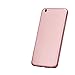 doopootoo New Hybrid Tempered Glass with Acrylic Hard Case Cover for iPhone 6s Plus (Rose Gold -1)