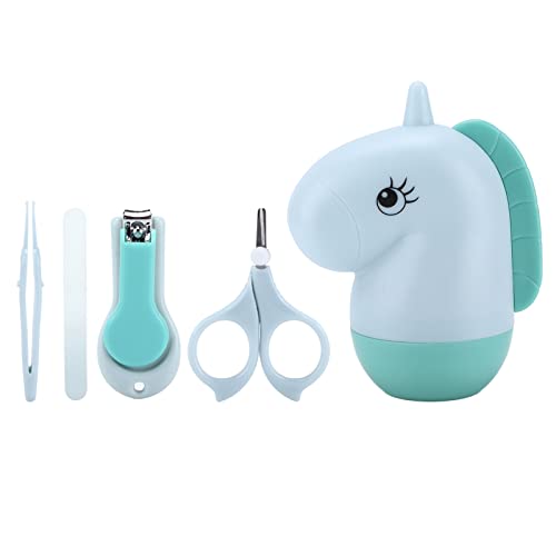 Baby Nail Kit, Cute Cartoon Shape Tighter Grip Infant Nail Clippers for