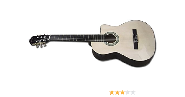 Memphis 951CN - Guitarra Clásica Cutaway, color Natural : Amazon.es:  Instrumentos musicales