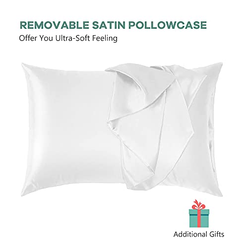 LOVTEX Shredded Memory Foam Pillow,Queen Size Bed Pillows for Sleeping