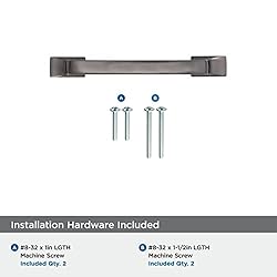 Amerock | Cabinet Pull | Graphite | 3 inch