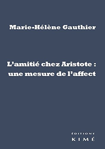L' amitié chez Aristote