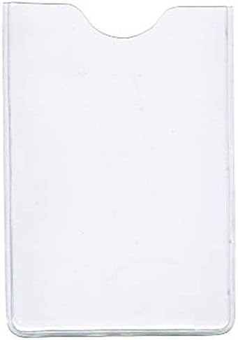 Clear Vinyl Protector Sleeve For Credit Card/Business Card (2 pcs)
