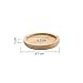 T4U 2 Inch Planter Pot Bamboo Saucer Round Set of 6, Succulent Pot Holder Drainage Tray for Most Small Ceramic Succulent Planters Holding Drainage Water